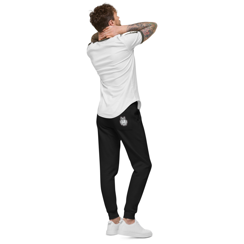 The Snuggle is Real - Pomsky Gender-Neutral Sweatpants - by CHURROlicious