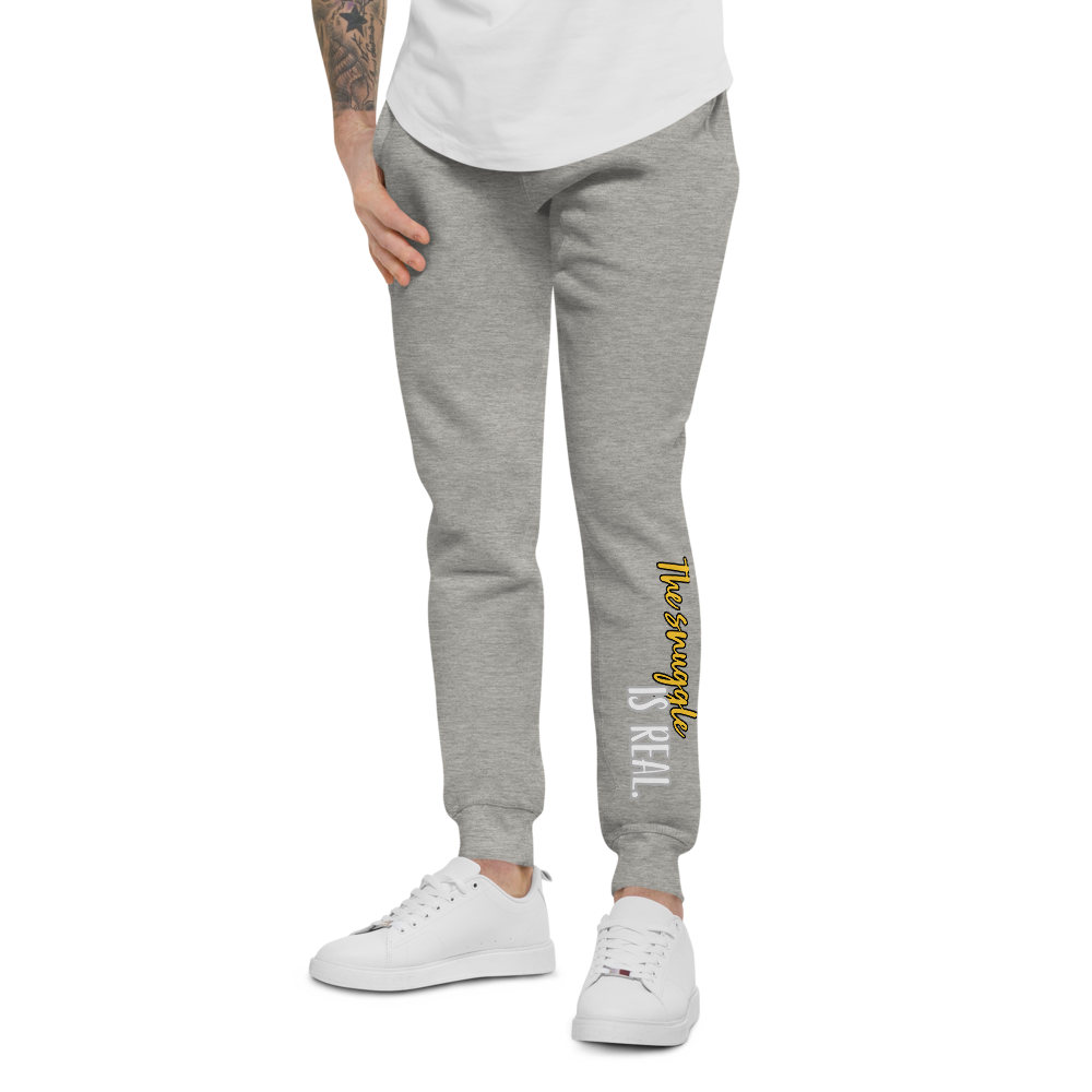 The Snuggle is Real - Pomsky Gender-Neutral Sweatpants - by CHURROlicious