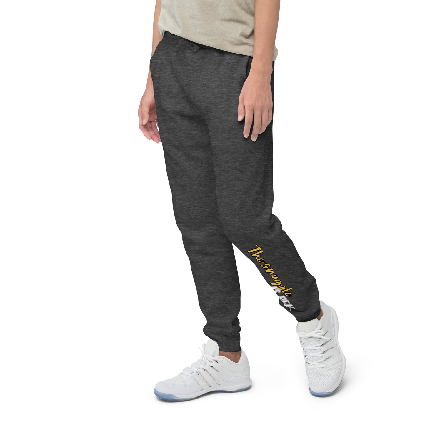 The Snuggle is Real - Pomsky Gender-Neutral Sweatpants - by CHURROlicious