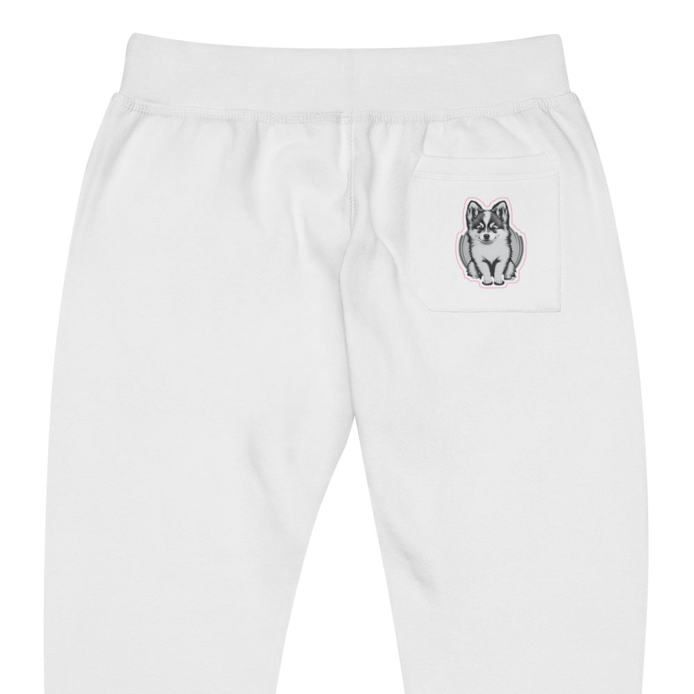 The Snuggle is Real - Pomsky Gender-Neutral Sweatpants - by CHURROlicious